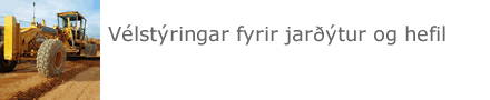 Vélstýringar fyrir hefil